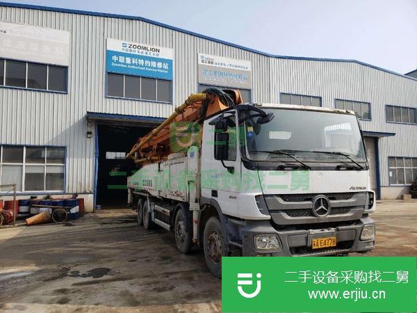 江蘇出售二手中聯52米泵車