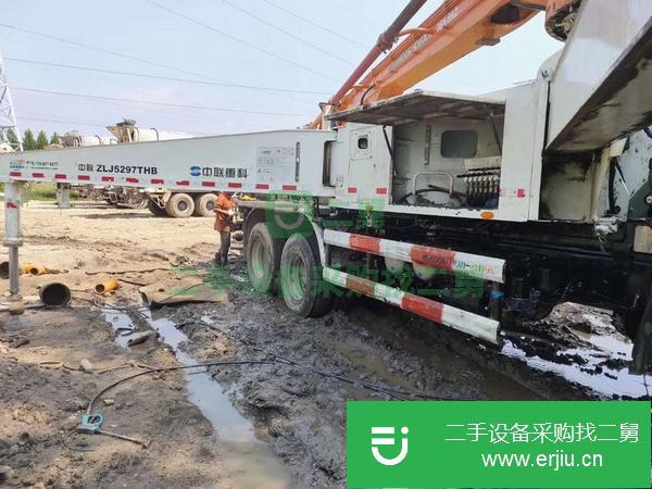 福建出售二手中聯(lián)38米泵車(chē)