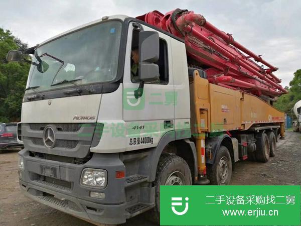 山西出售二手國五三一56米泵車