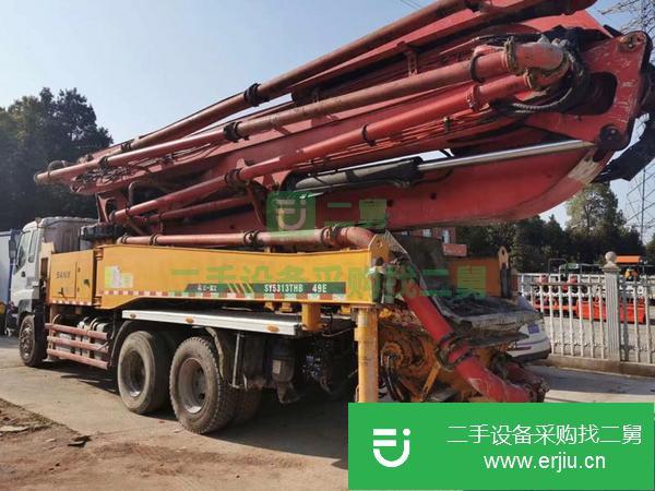 湖南出售46米三一五十鈴泵車