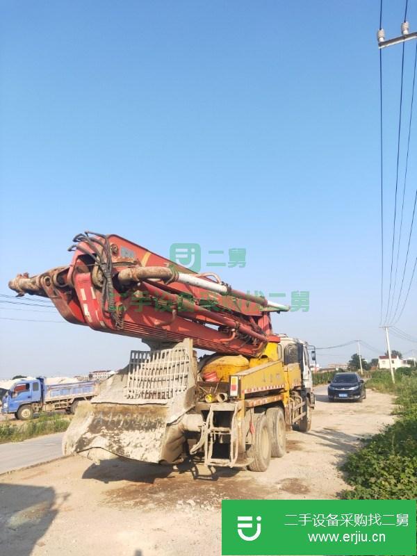 江蘇出售二手37米三一泵車