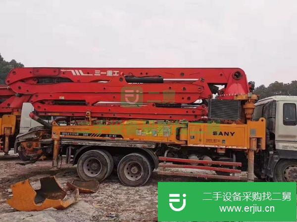 河北出售二手三一重工38米泵車
