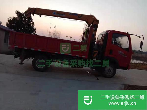 湖北出售二手徐工4噸隨車吊