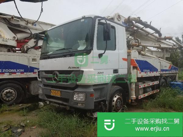 山東出售二手中聯(lián)泵車47米泵車
