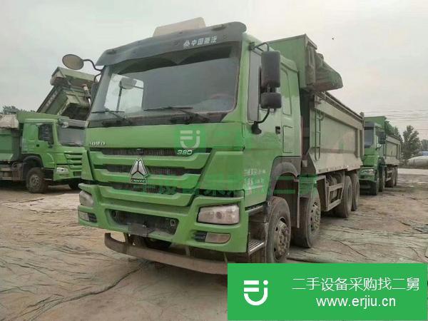 廣西出售二手豪沃環保自卸車