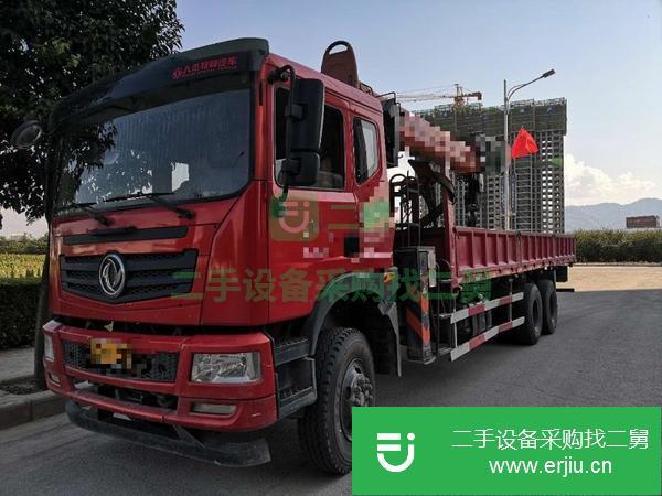 湖南出售二手昊天12噸隨車吊