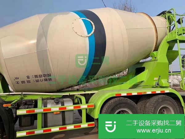 江蘇出售二手歐曼前四后八12方攪拌罐車