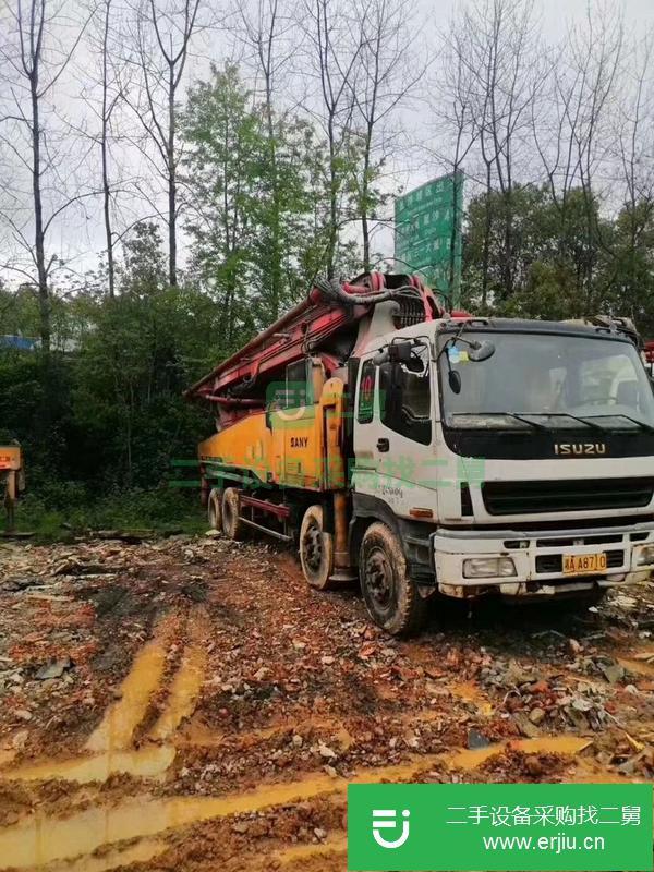 北京出售二手52米泵車