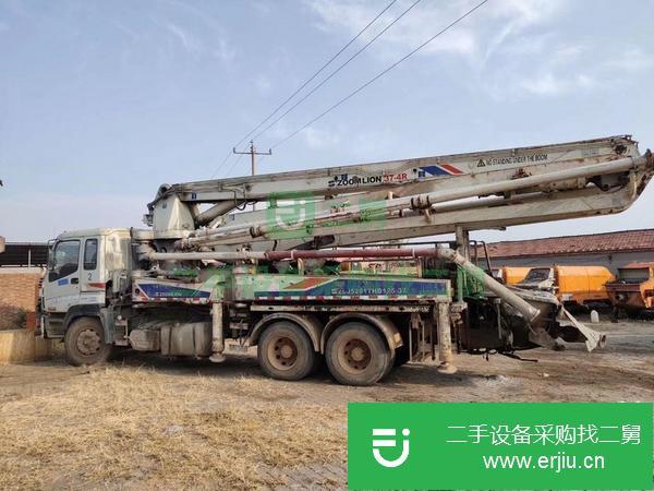 河北出售二手37米泵車