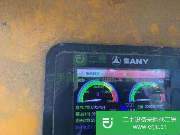 湖南出售二手三一37米泵車