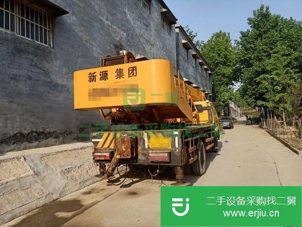 河南出售二手森源重工12噸汽車吊