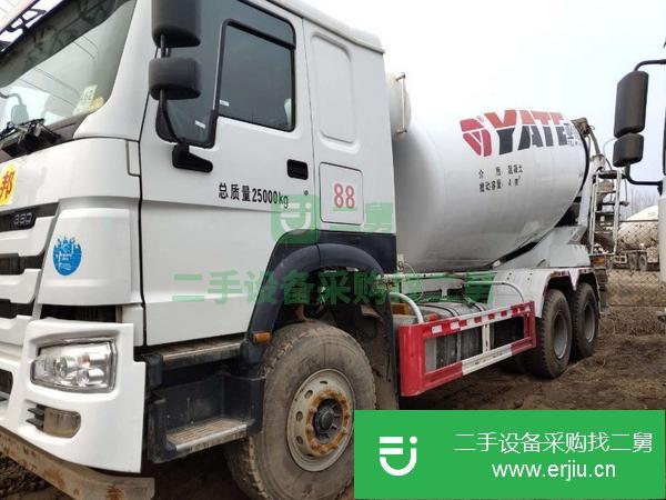 四川出售二手豪沃國五大14方攪拌車