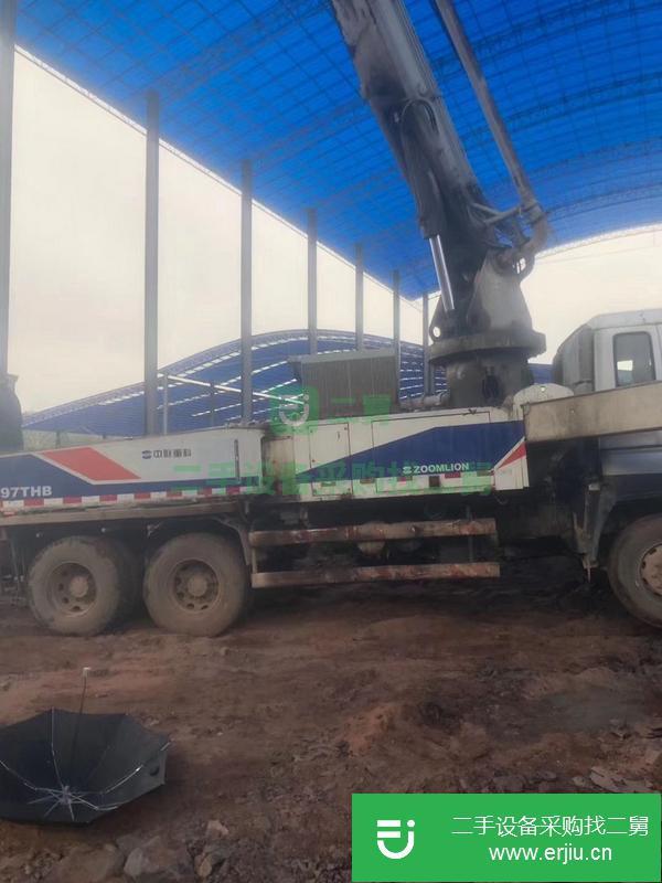 湖南出售二手38米中聯泵車