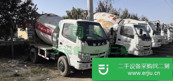 江西出售二手時風2方小攪拌罐車
