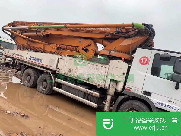 浙江出售二手國四中聯(lián)49米泵車
