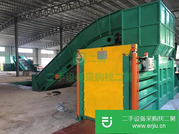 江蘇出售二手Y83-160s型廢紙華宏打包機
