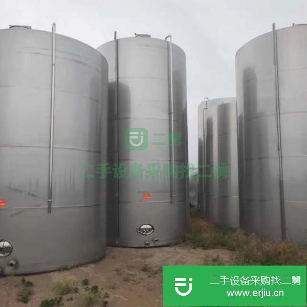 山東出售二手不銹鋼儲罐