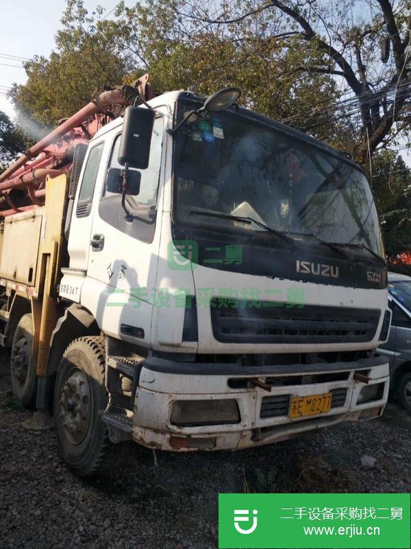 江蘇出售二手42米泵車