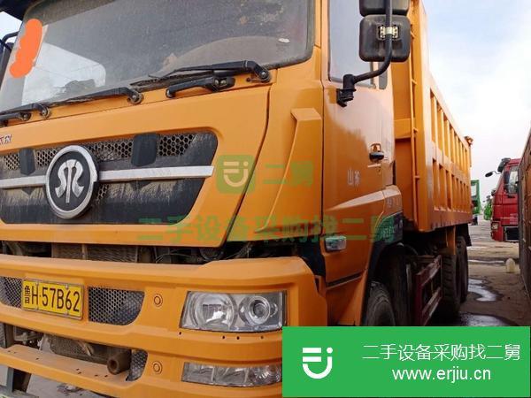 山東出售二手國五380馬力斯太爾自卸車
