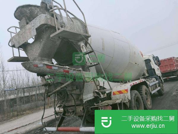 河北出售二手大14方歐曼攪拌車