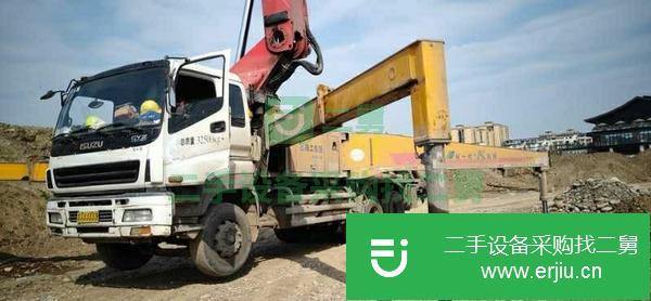 江蘇出售二手48米泵車，4橋X腿6節臂