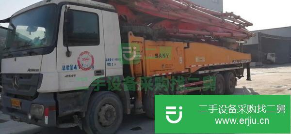 湖南出售二手三一56米泵車