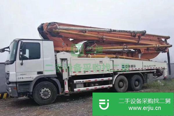 湖南出售二手中聯(lián)49米泵車