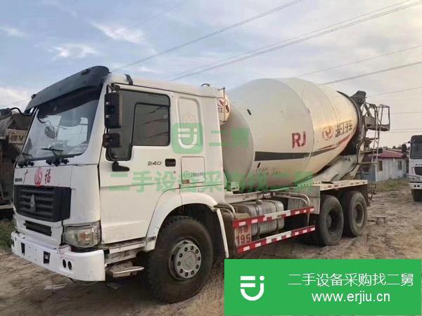 浙江出售二手大12方豪沃攪拌車 瑞江上裝 合理包提檔