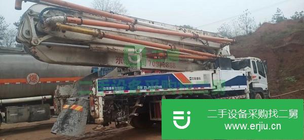 湖南出售二手中聯(lián)46米泵車
