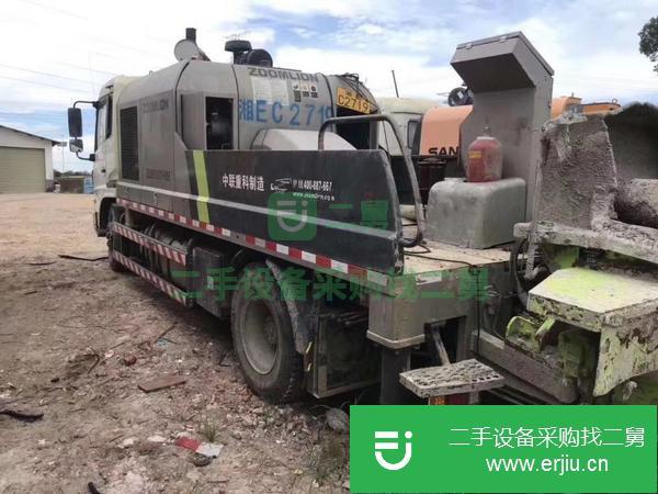山東出售二手中聯車載泵 精品車況