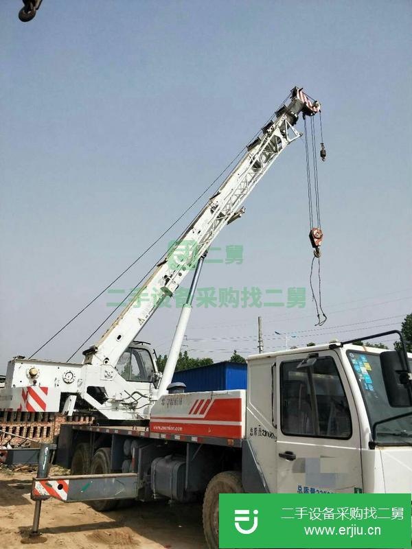甘肅出售二手16噸中聯吊車