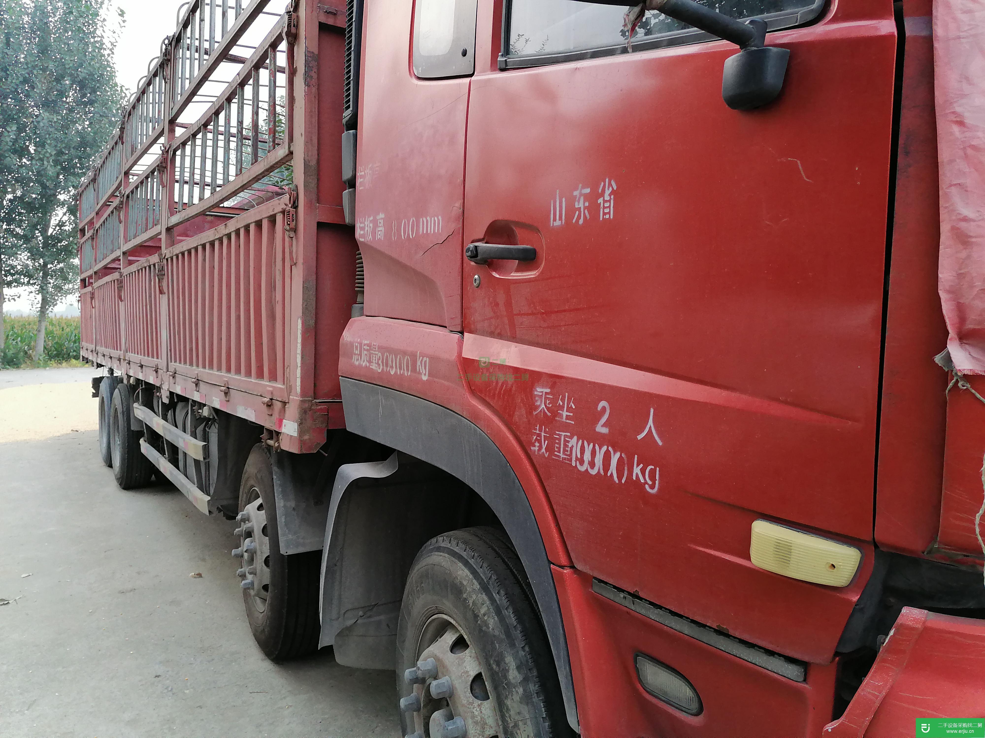 山東出售二手東風(fēng)商用高欄載貨車