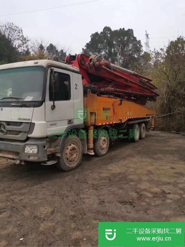 湖南出售二手三一奔馳52米泵車