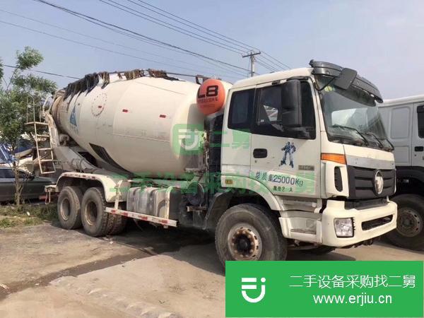 浙江出售二手歐曼大12方混凝土攪拌車