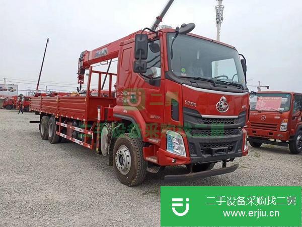 湖北出售二手程力10噸隨車吊