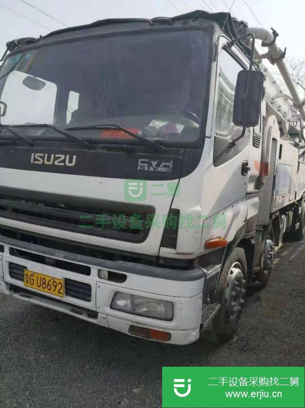 甘肅出售二手52米泵車,手續(xù)齊全