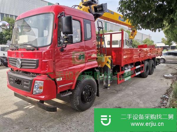 湖北出售二手東風后八輪14噸隨車吊