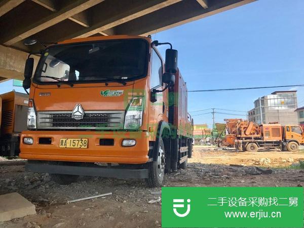 陜西出售二的車載泵，手續(xù)齊全