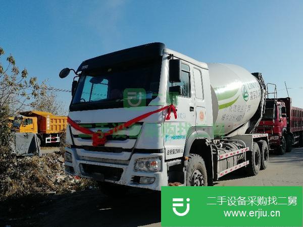 江蘇出售二手豪沃14方混凝土攪拌罐車