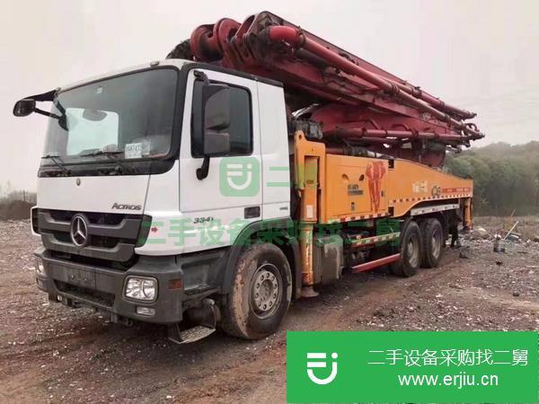 山西出售二手國四三一49米泵車