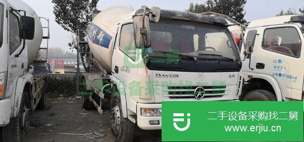 山西出售二手大運7方攪拌車