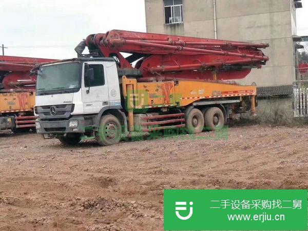 湖南出售二手三一奔馳49米泵車