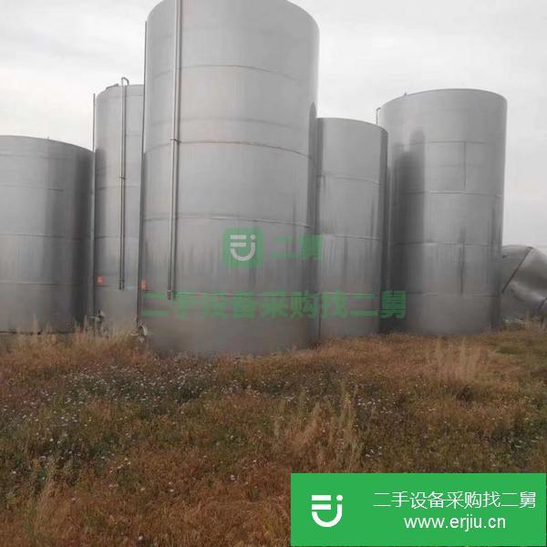 山東出售二手不銹鋼儲罐