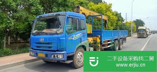天津出售二手8噸隨車吊