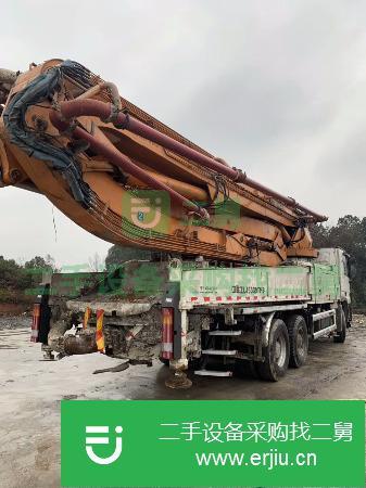 四川出售二手中聯49米6節臂泵車