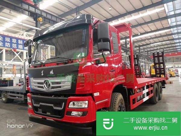 湖北出售后八輪東風平板運輸車