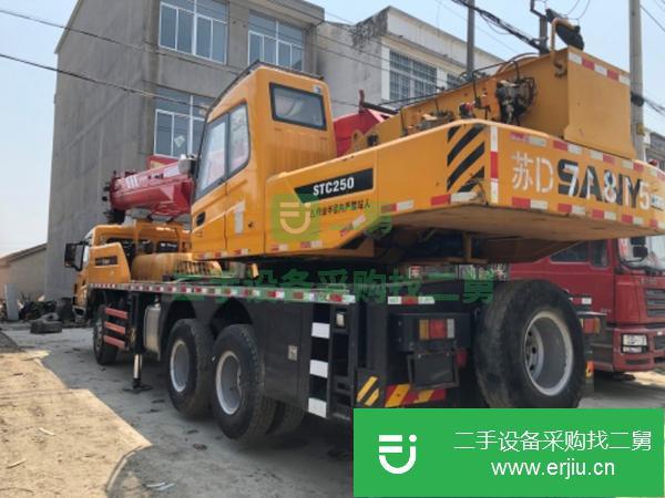 江蘇出售二手三一吊車，25噸4節(jié)臂