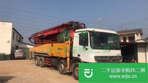 湖南出售二手三一52米泵車