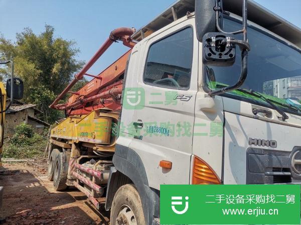 廣東出售二手三一37米泵車