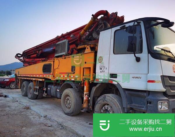 河北出售二手的泵車，手續齊全，隨時提檔過戶